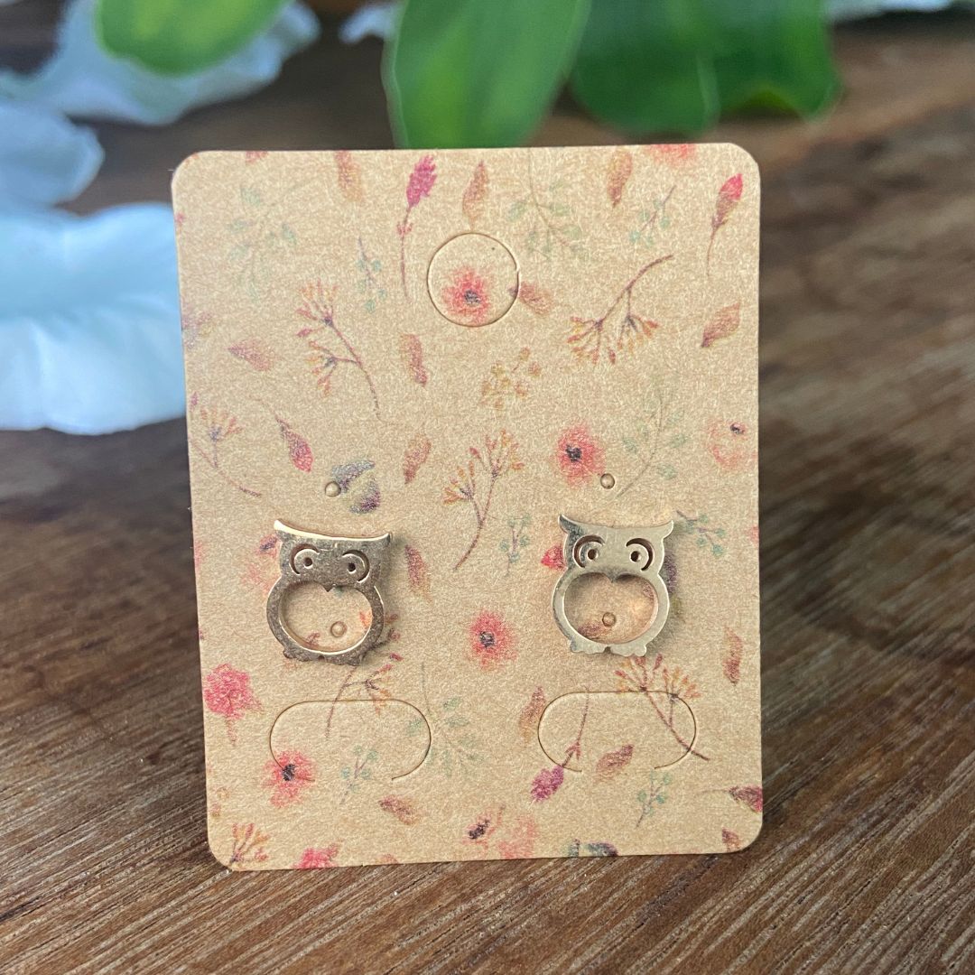 Big owl - Earrings